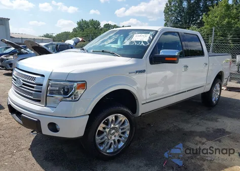 2013 Ford F-150 Platinum from USA, damaged, VIN 1FTFW1ETXDFD15103